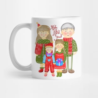 Happy new year family Mug